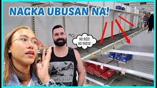 ANG SITWASYON NGAYON SA AUSTRALIA GROCERY! NAGKA UBUSAN NA NG MGA BILIHIN! ❤️ | rhazevlogs