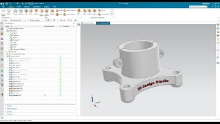 Siemens NX New Modeling Example - Solid Modeling