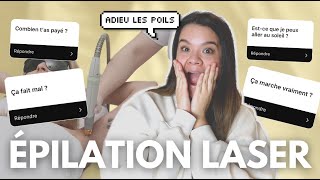 ÉPILATION LASER : mon avis (douleur, résultats, prix, soleil)