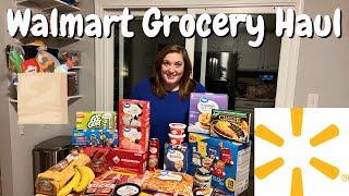 Walmart Grocery Haul + Prices + Meal Plan | First Grocery Haul of 2023 🥳