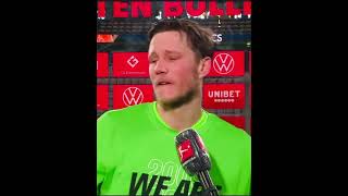 look what it means to Wout Weghorst to get called up to the Dutch provisional squad for the Euros ❤