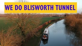 We lunch in Blisworth Tunnel on our Narrowboat! No Ghosts and we come out the other end!