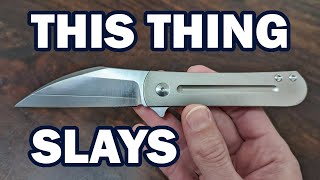 Monterey Bay Knives Flipper Slayback Liner Lock San Mai ZDP-189 - Unboxing and First Impressions