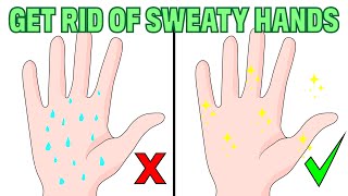 How to naturally prevent sweaty hands in less than 4 minutes