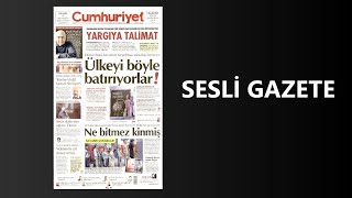 Cumhuriyet Gazetesi Haberleri (20 Ağustos Cumartesi 2022)