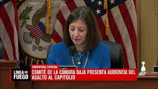 📌Asalto al Capitolio: Sigue la audiencia pública del comité que investiga el ataque del 6 de enero.