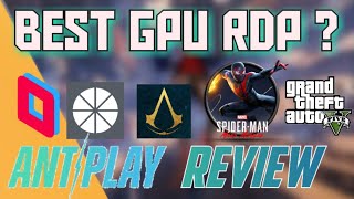 Antplay Cloud Gaming PC review in Hindi || Best GPU RDP for Gaming || Spiderman Miles Morales