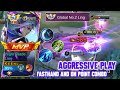 LING FASTHAND AGGRESSIVE PLAY! TOP GLOBAL LING SOLO RANK - MOBILE LEGENDS