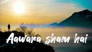 Aawara Shaam Hai [slowed +reverb]  lofi music