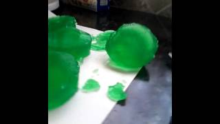 Gummy sprite jello