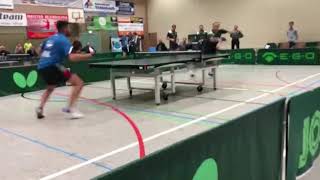 Gerd Richter vs. Ali Gözübüyük | Tischtennis Oberliga Ba-Wü 2018/2019