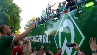 Werder steigt wieder auf – So war der Tag rund um Grün-Weiß