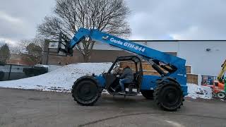 2013 GENIE GTH844 8000lb Pneumatic Diesel Telehandler STK 13603