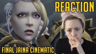 REACTION: Jaina - The Return of Hope: Kul Tiras | Siege of Boralus Alliance Cinematic | TradeChat