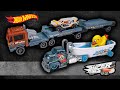 2024 Hot Wheels Super Rigs Scrubba Dub Driver & Straight Freightin' - Unboxing and Review