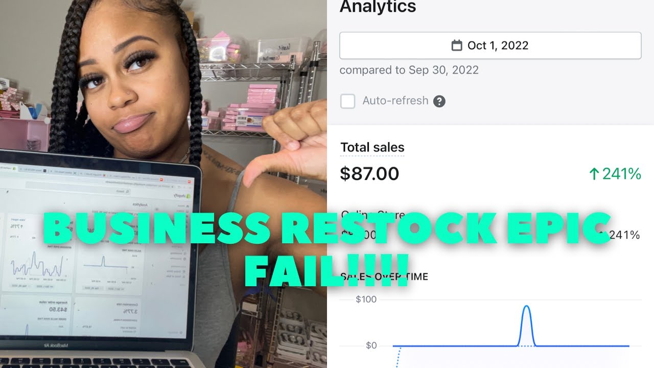 Storytime Business Restock Epic Fail Youtube