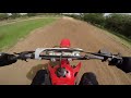 1988 honda cr250 test ride 32 year old 2 stroke