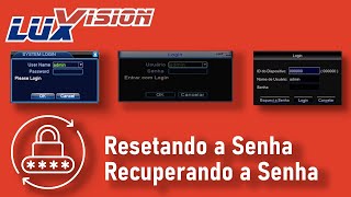 Luxvision - Reset de Senha, Recuperação de Senha