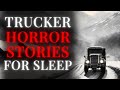 40 True Trucker Scary Horror Stories for Sleep | With Rain Sounds (5+ HOURS)