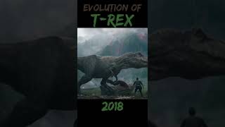 Evolution of T-Rex (Jurassic Park) #shorts #evolution #T-rex #JurassicPark
