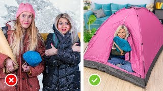 How To Make Camp At Home?