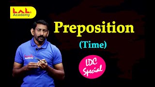 ENGLISH | PREPOSITION | TIME  | LDC | Lal's Academy