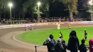 Speedway Dohren 2023 Heat 5 Sturz/ Crash Lukas Baumann