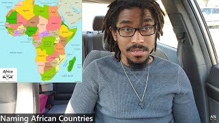 Naming African Countries - From Memory #Challenge