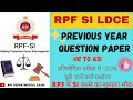 Previous year question paper of #rpf #hc HC to #asi ASI.2 Part-2