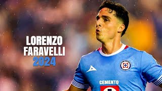 Lorenzo Faravelli 🇦🇷🇪🇨 2024 • Mejores Jugadas, Pases \u0026 Goles • Cruz Azul