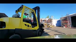 Hyster S155FT 15k Fortis Forklift Demo Video...