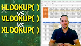 VLookup, HLookup, XLookup | What's the difference, How to Use, When to Use etc | Practical Example
