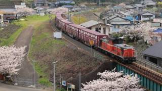 DD51 愛知機関区 2010/04/04 DD51 896号機(原色)＋コキx7 紀勢線2088レ