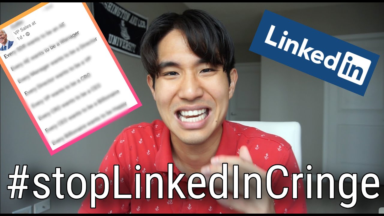 Reacting To Cringey Linkedin Posts Youtube