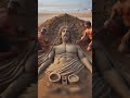 sand art of jesus beach sand art of jesus jesuschrist sub kuch 0.1 jesusvsdevil shorts