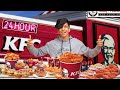 I only ate KFC for 24 HOURS Challenge 😋 *Gone crazy*