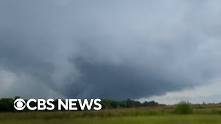 Severe weather threatens millions day after a dozen tornadoes pummel 4 states