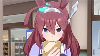 肉まんをふーふーするミホノブルボンが可愛い【ウマ娘プリティーダービー】