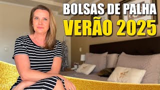 BOLSAS DE PALHA | Tendência Verão 2025