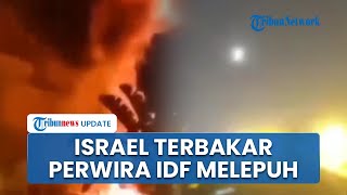 Situasi Israel Mencekam, Terbakar Membara seusai Bunuh Bos Hamas, Perwira IDF Terluka Dihujani Roket