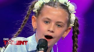 Kleines Mädchen erobert Dieters Herz | Das Supertalent 2019 | Sendung vom 14.09.2019