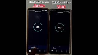 Jio 4g vs Vi 4g internet speed test | Jio Vs Vodafone idea speed test 2022 | internet connection 📱📱📱