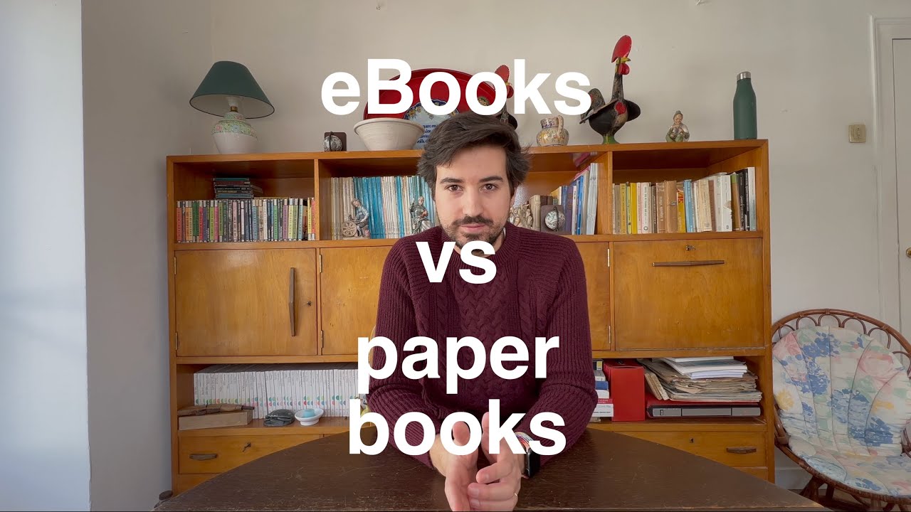 EBooks Vs Paper Books - YouTube