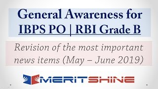 Important GK questions for IBPS PO | RBI Grade B