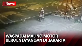 Waspada Maling Motor Bergentayangan di Jakarta