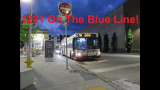 NeoplanDude | LANTA 2013 Gillig Advantage Hybrid #1291 On The Blue Line, To Easton!