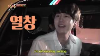 Exciting India/kyuhyun suju sing for min ho shinee in other car so funny moments