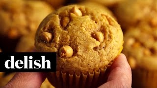 Pumpkin Butterscotch Muffins | Delish