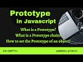 Prototype in Javascript | Interview Question