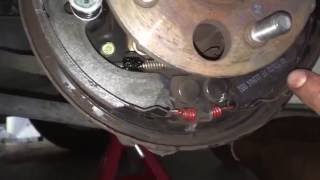 Toyota Corolla 99 Drum Brakes